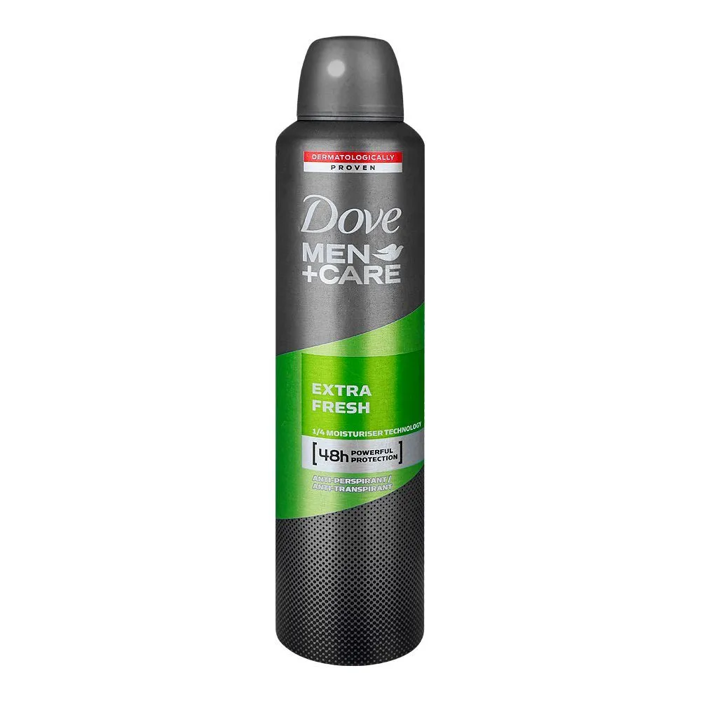Dove Deodorant Body Spray Men Care Extra Fresh 72Hrs USA 107G