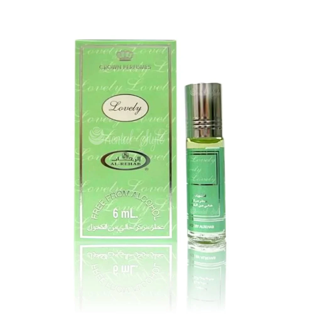 Al Rehab Concentrated Perfume Oil Attar Lovely 6ML