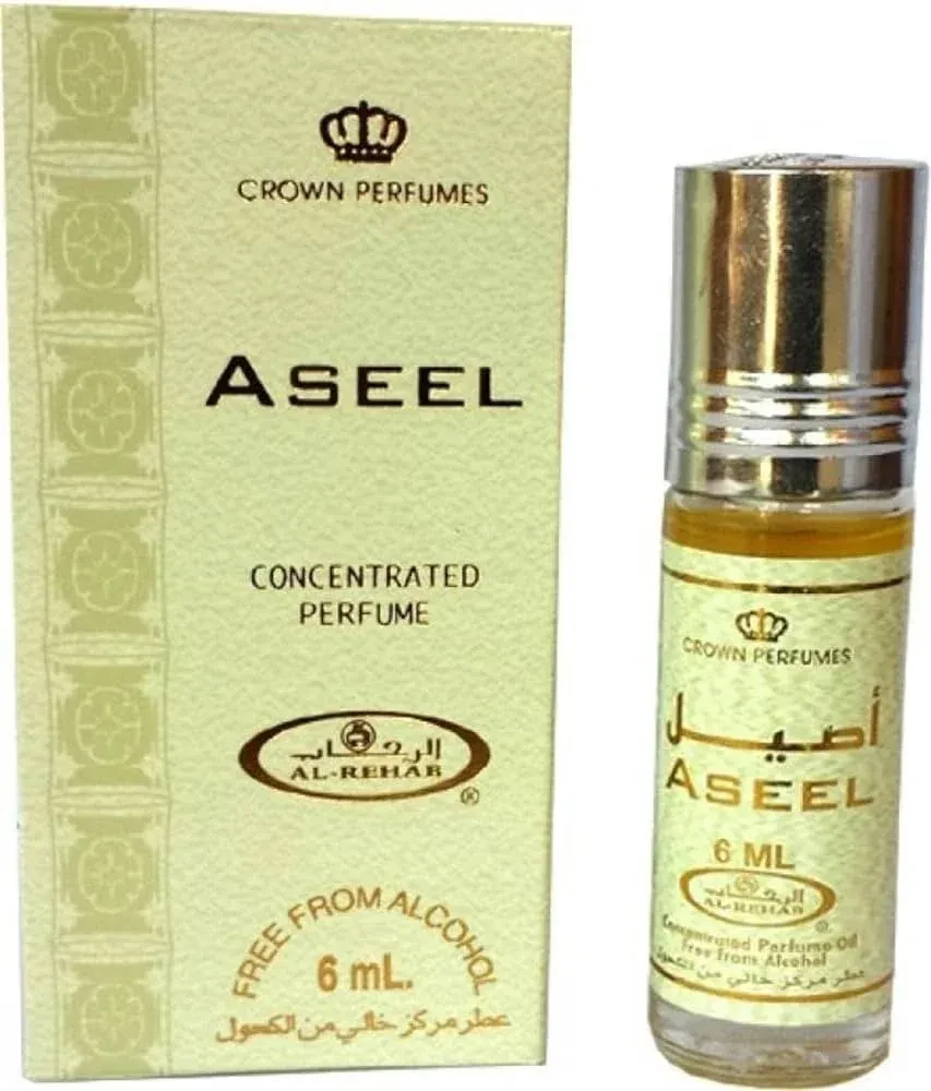 Al Rehab Concentrated Perfume Oil Attar Aseel 6ML