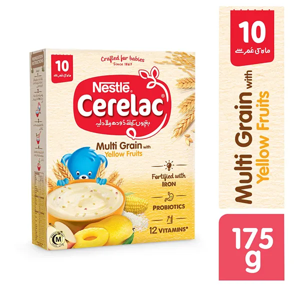 Cerelac Yellow Fruits 10M+ 175G