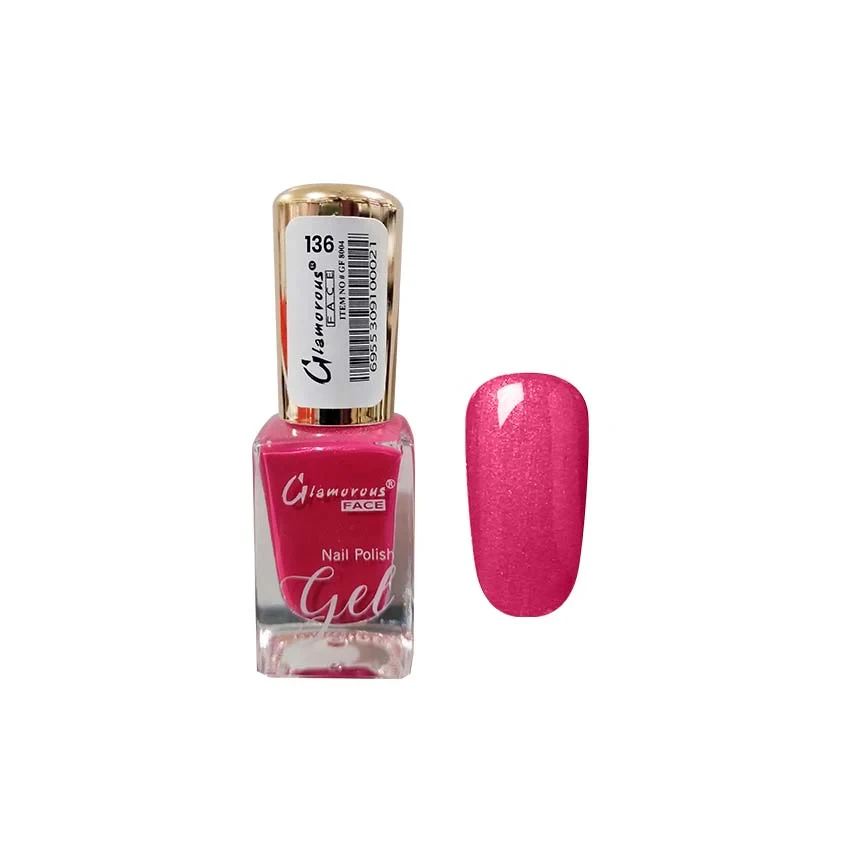 Glamorous Face Nail Polish 8004 Peel Off Gel 136