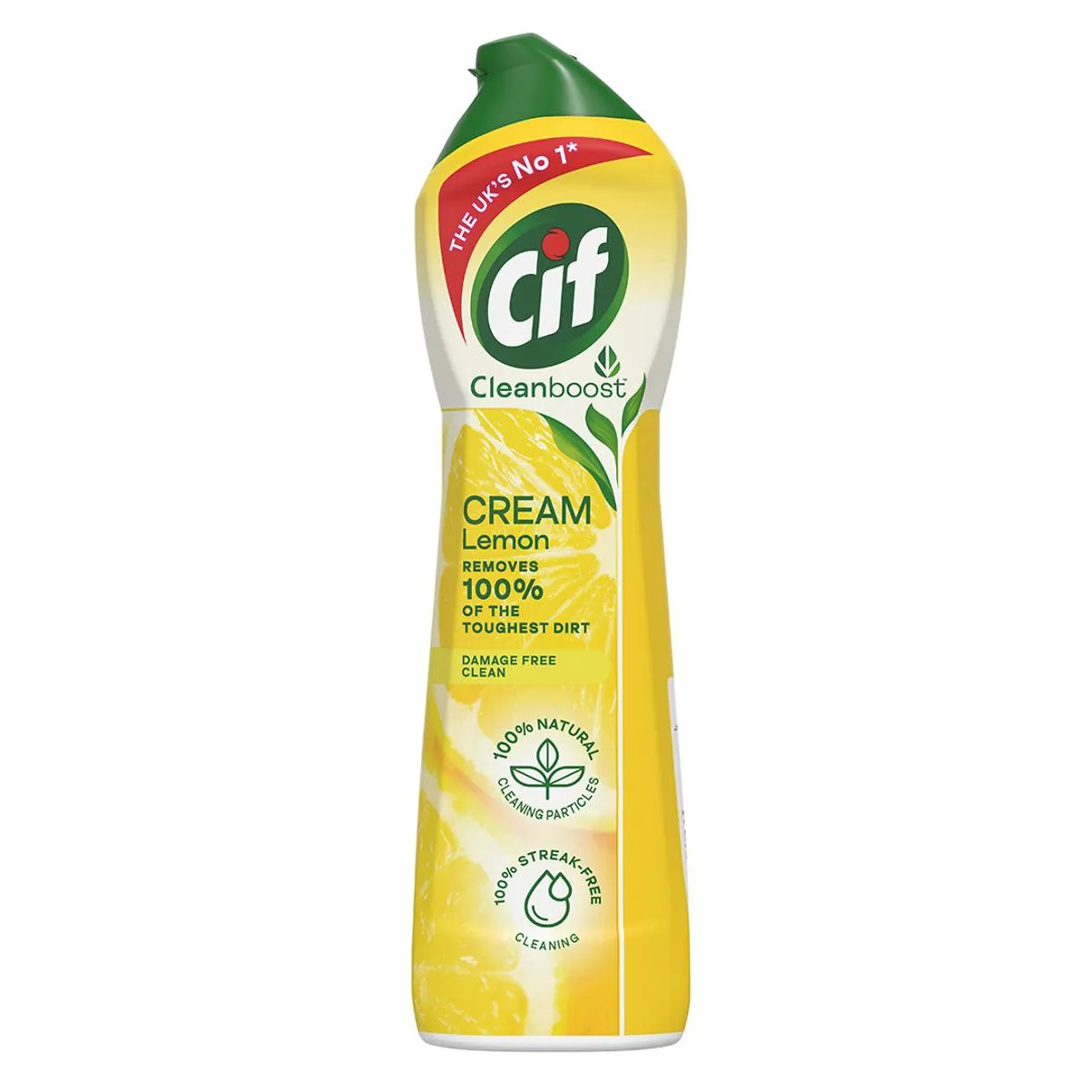 Cif Cream Cleaner Lemon Removes Toughest dirt