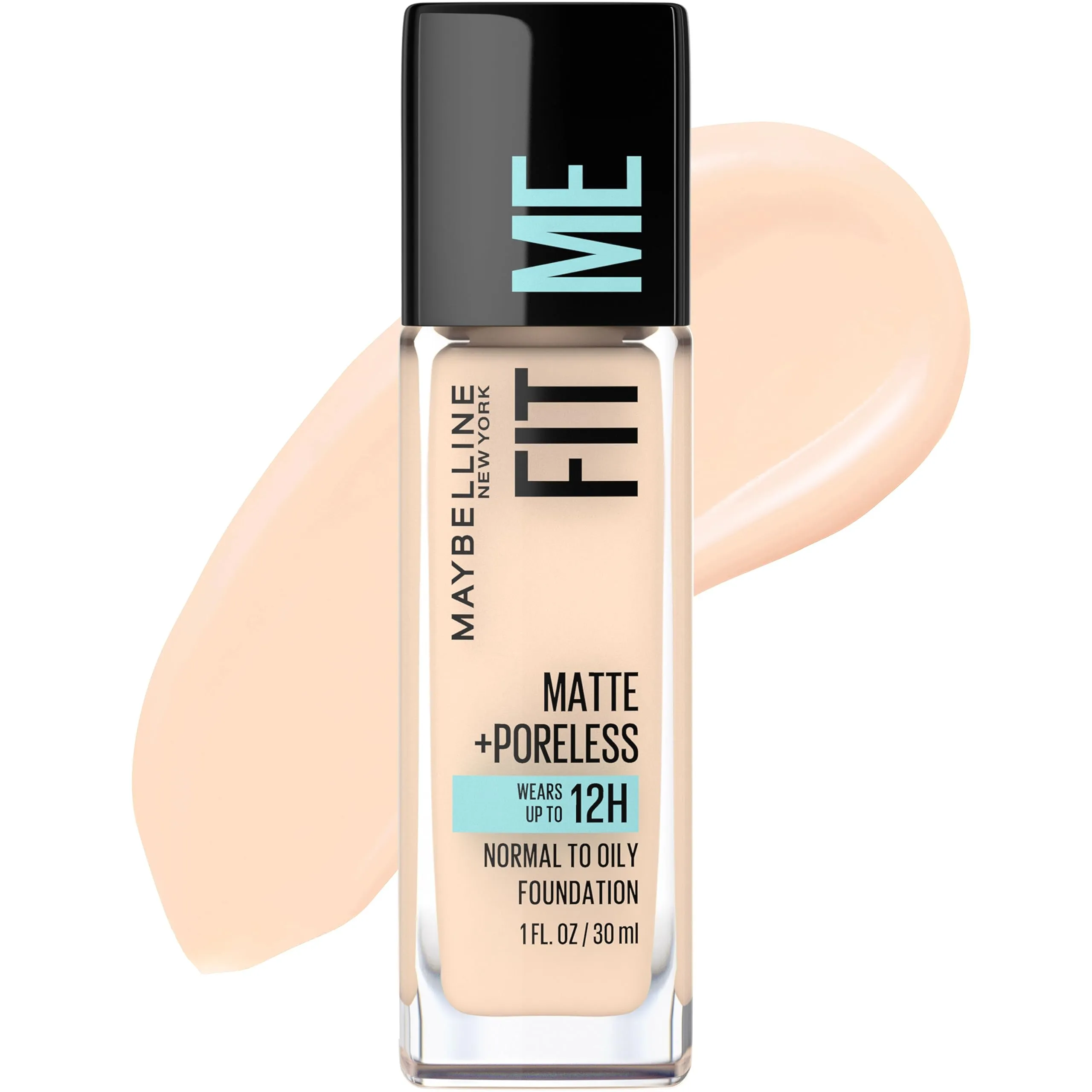 Maybelline Foundation Fit Me Matte + Poreless Oil Free 105 Fair Ivory 30ML