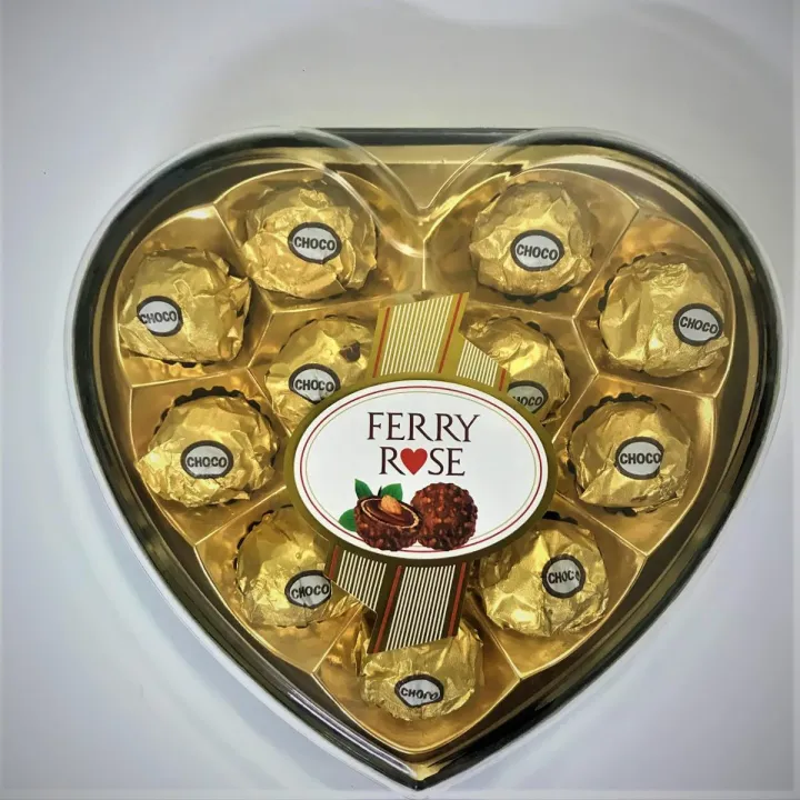 Tee Rose Chocolate T12 Heart