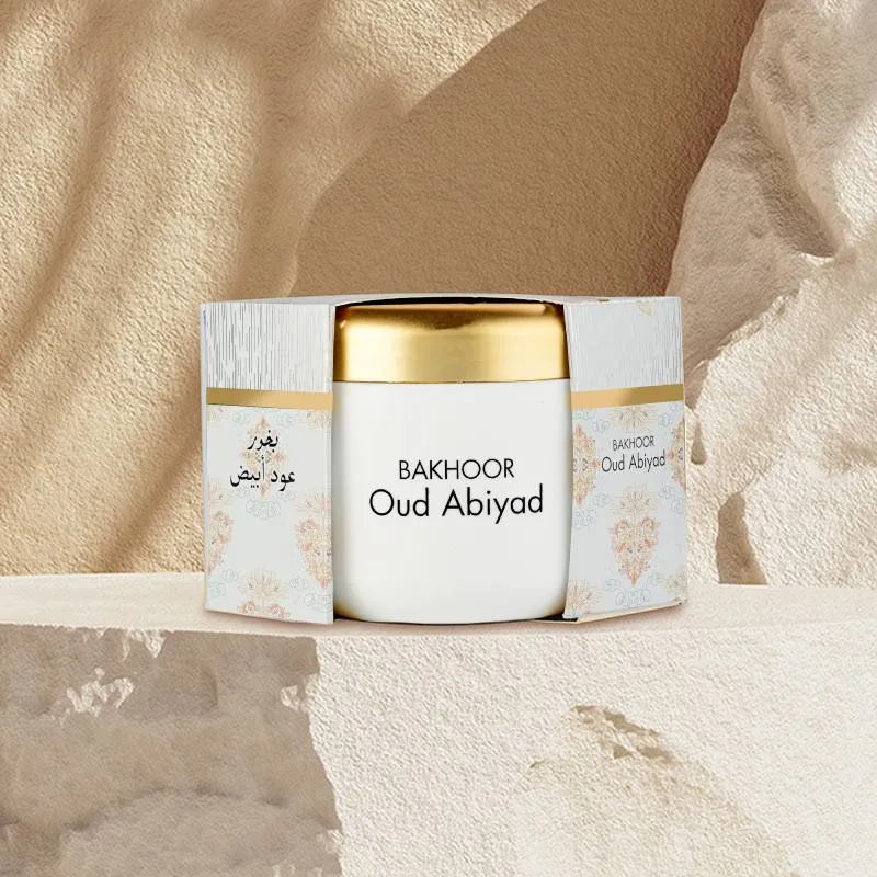 Hamidi Bakhoor Jar Oud Abiyad 70G