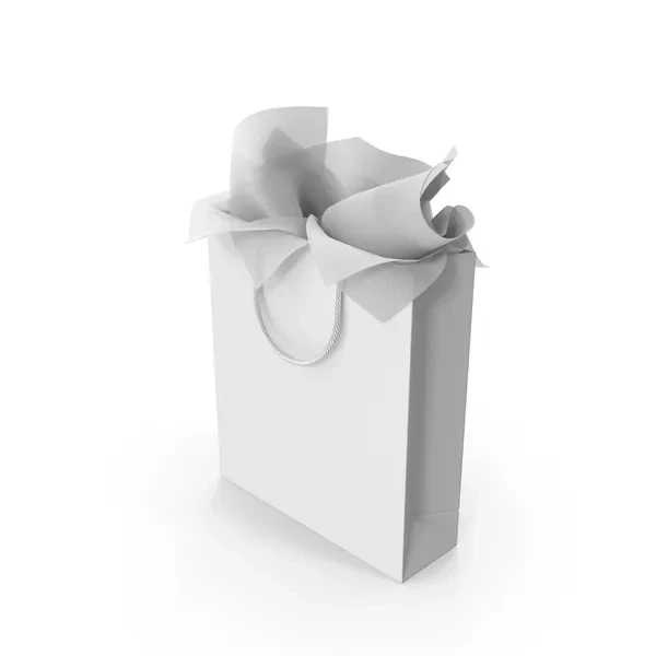 Gift Bag Gatha Paper White Small