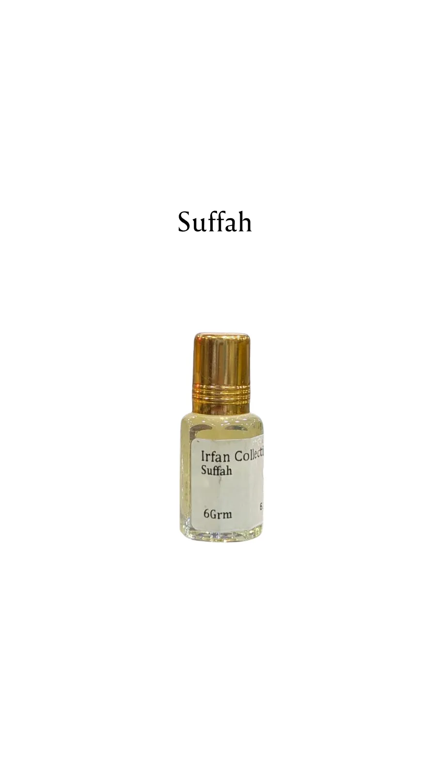 Concentrated Perfume Oil Attar Suffah Oriental Arabic-F Charabot 6ML