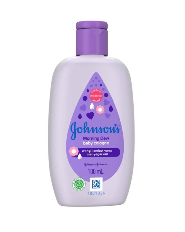 Johnson's Baby Cologne Morning Dew Purple 100ML