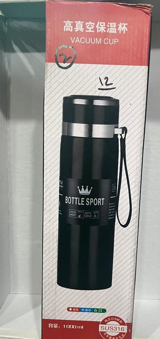 Sus 316 Vacuum Steel Water Bottle 1000ML