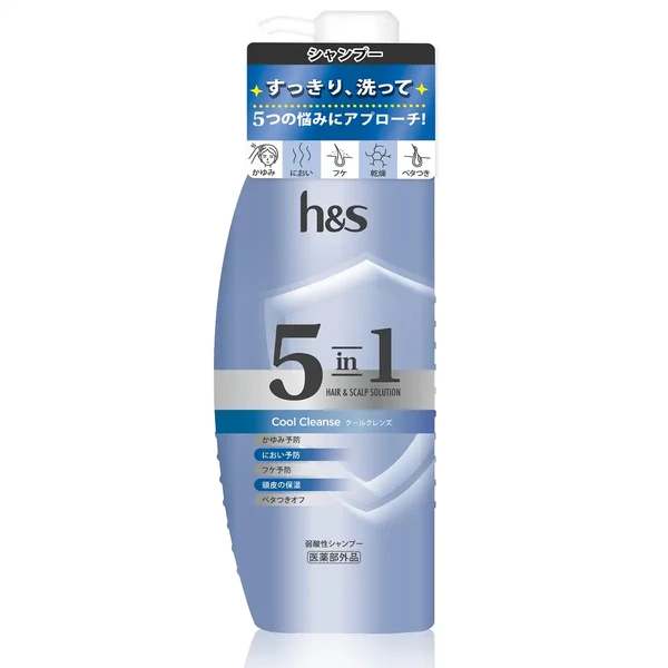 H&A Cool Cleanse Hair And Scalp Sloution 5 In 1 21041306
