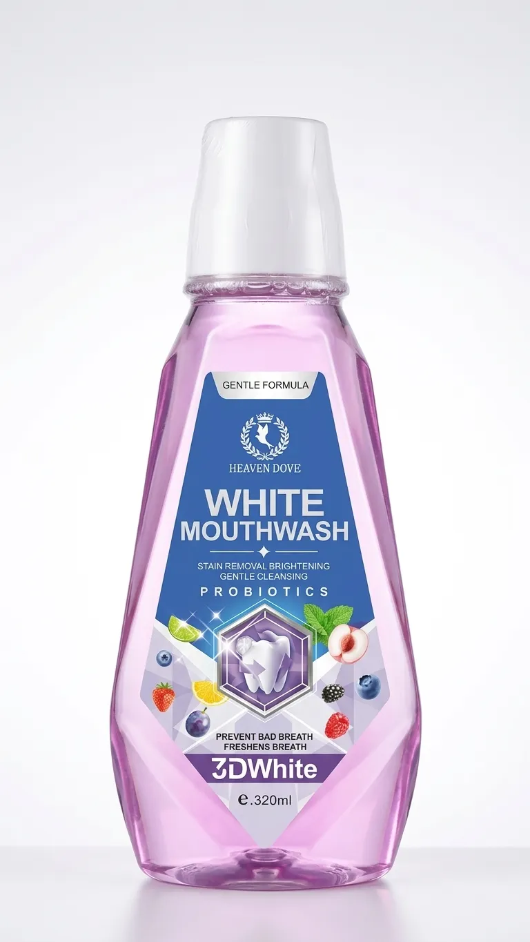 Heaven Dove White Mouthwash 3D White 320ML