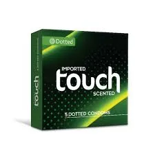 Touch Condom Flavored Dotted  3S