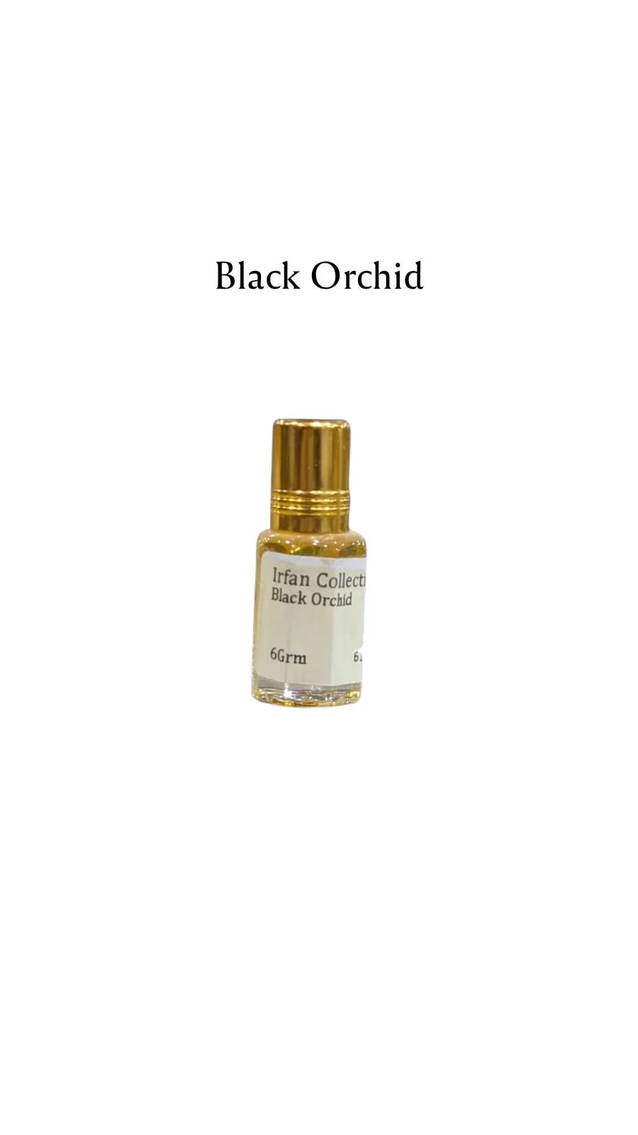 Ceoncentrated Perfume Oil Attar Black Orchid French Tom Ford Charabot 6ML