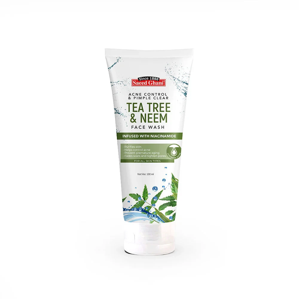 Saeed Ghani Face Wash Tea Tree And Neem 100ML