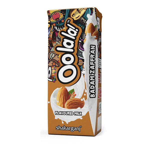 Oolala Juice Flavoured Milk Pista Badam 250ML