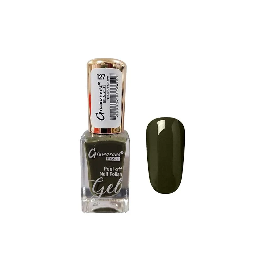 Glamorous Face Nail Polish 8004 Peel Off Gel 127