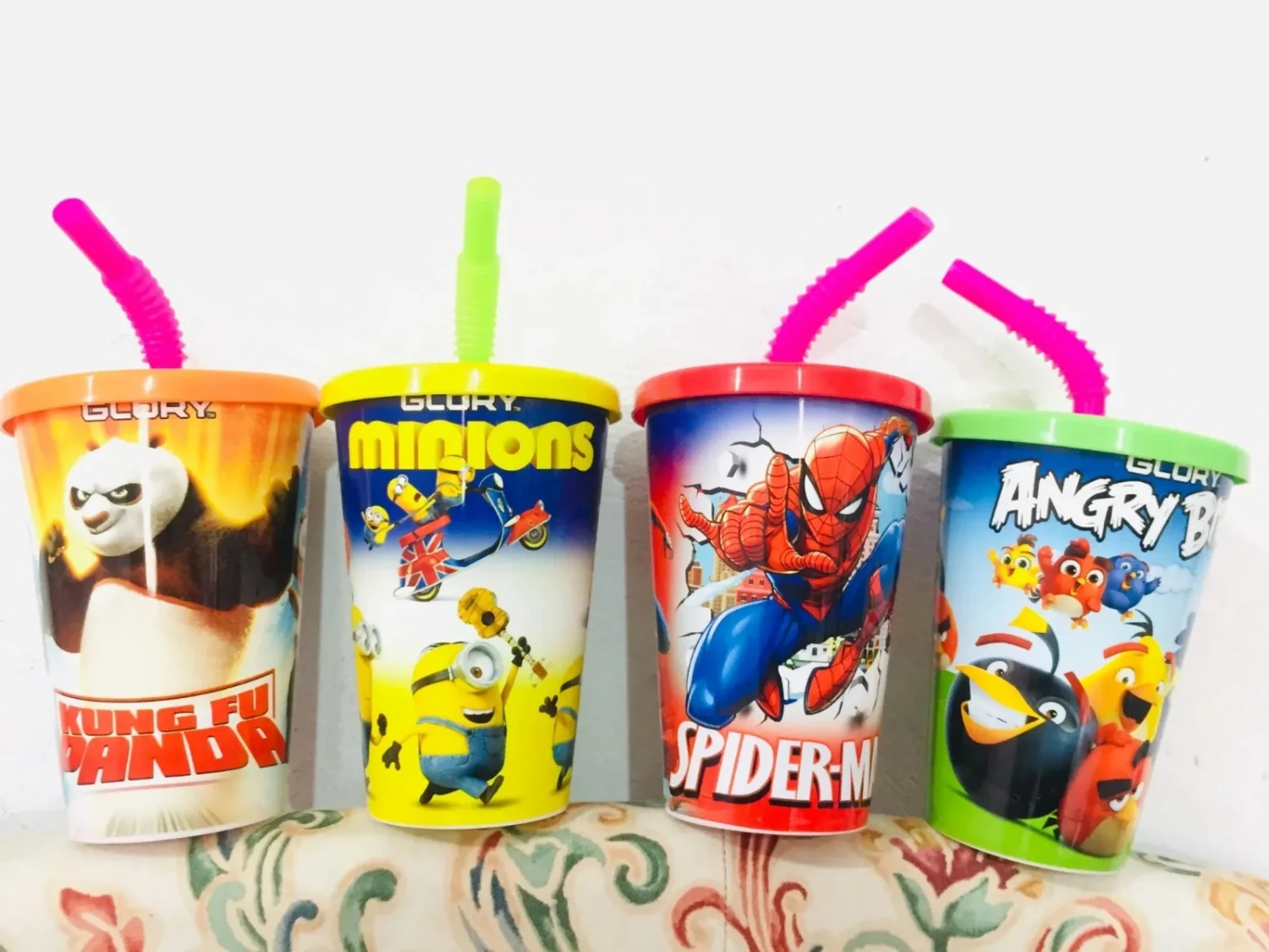 Glory Straw Glass Angry Bird