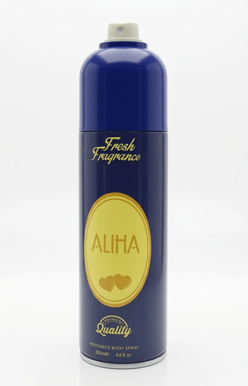 Fresh Fragrance Deodorant Body-Spray Aliha 200ML