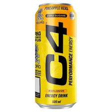 C4 Explosive Energy Drink Pineapple Head 500ML