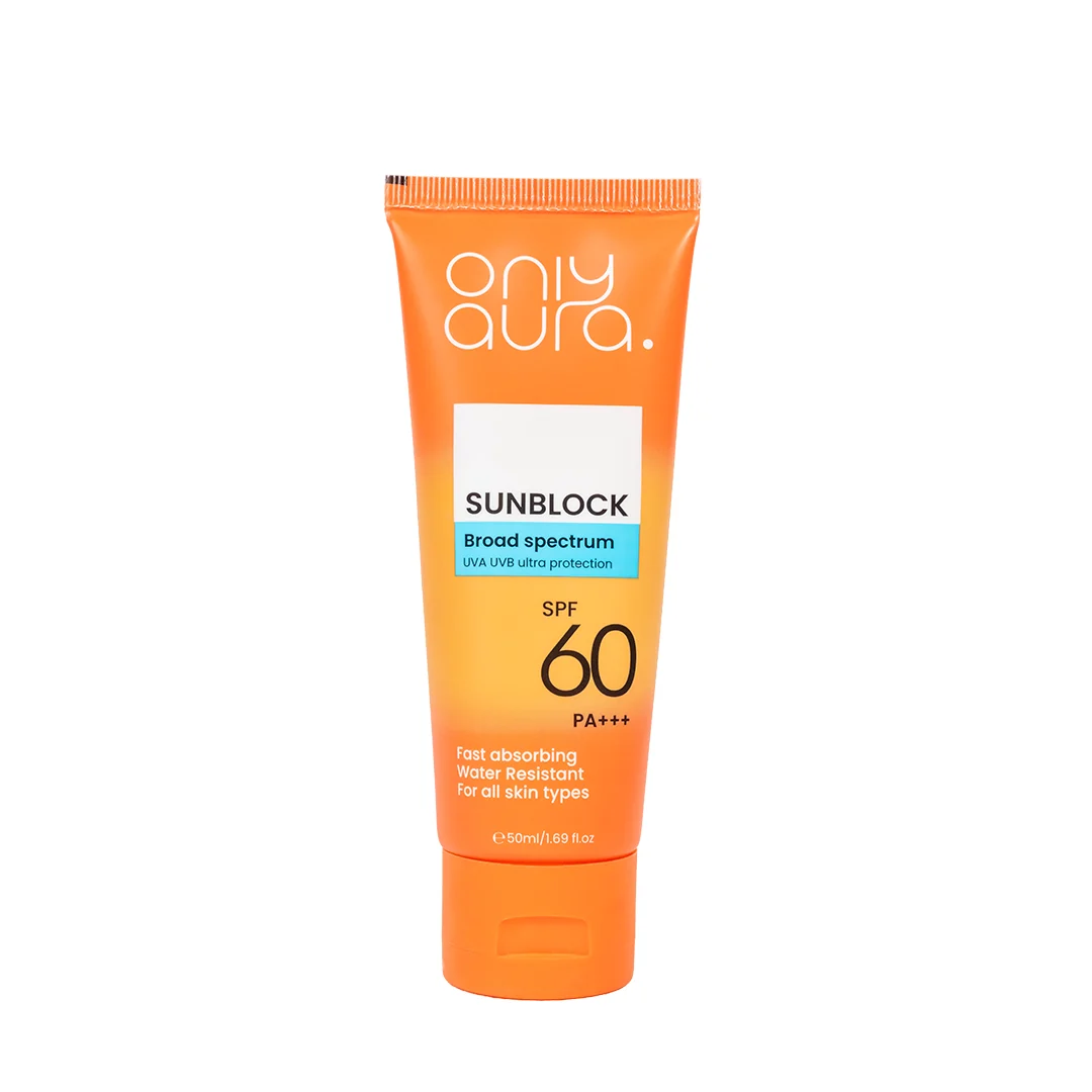 Only Aura Sunblock Broad Spectrum Spf 60 100ML
