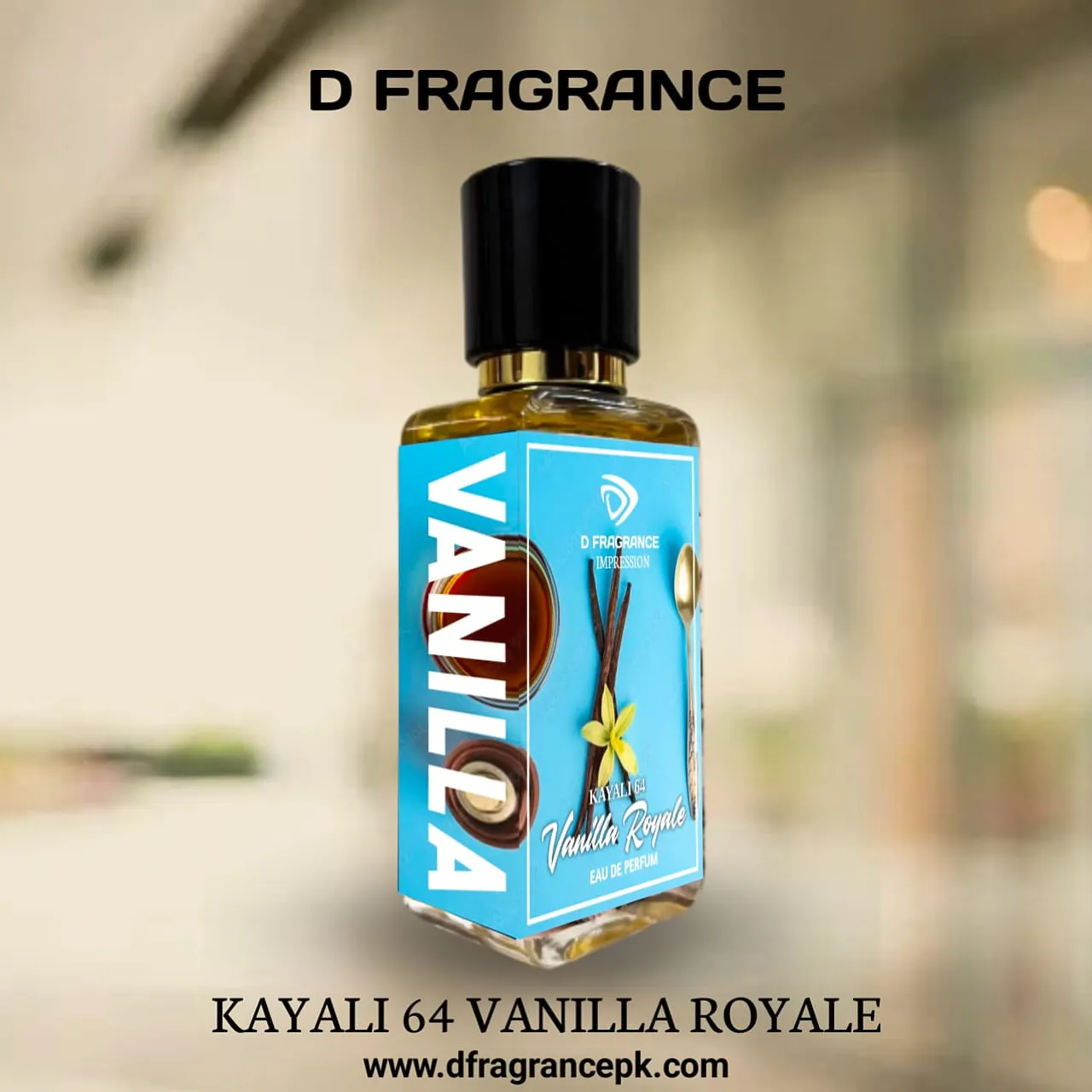 Concentrated Perfume Oil (Attar) Vanilla Royale Sugared Patcholi64/Kayali French Only Fragrance 6ml