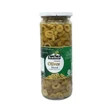 Dewdrop Olives Green Slices 450G