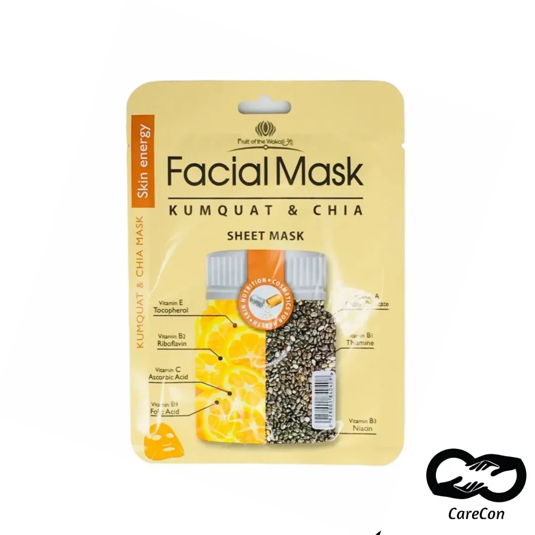 Fruit Of The Wokali Sheet Mask Kumquat Chia Ha 3020