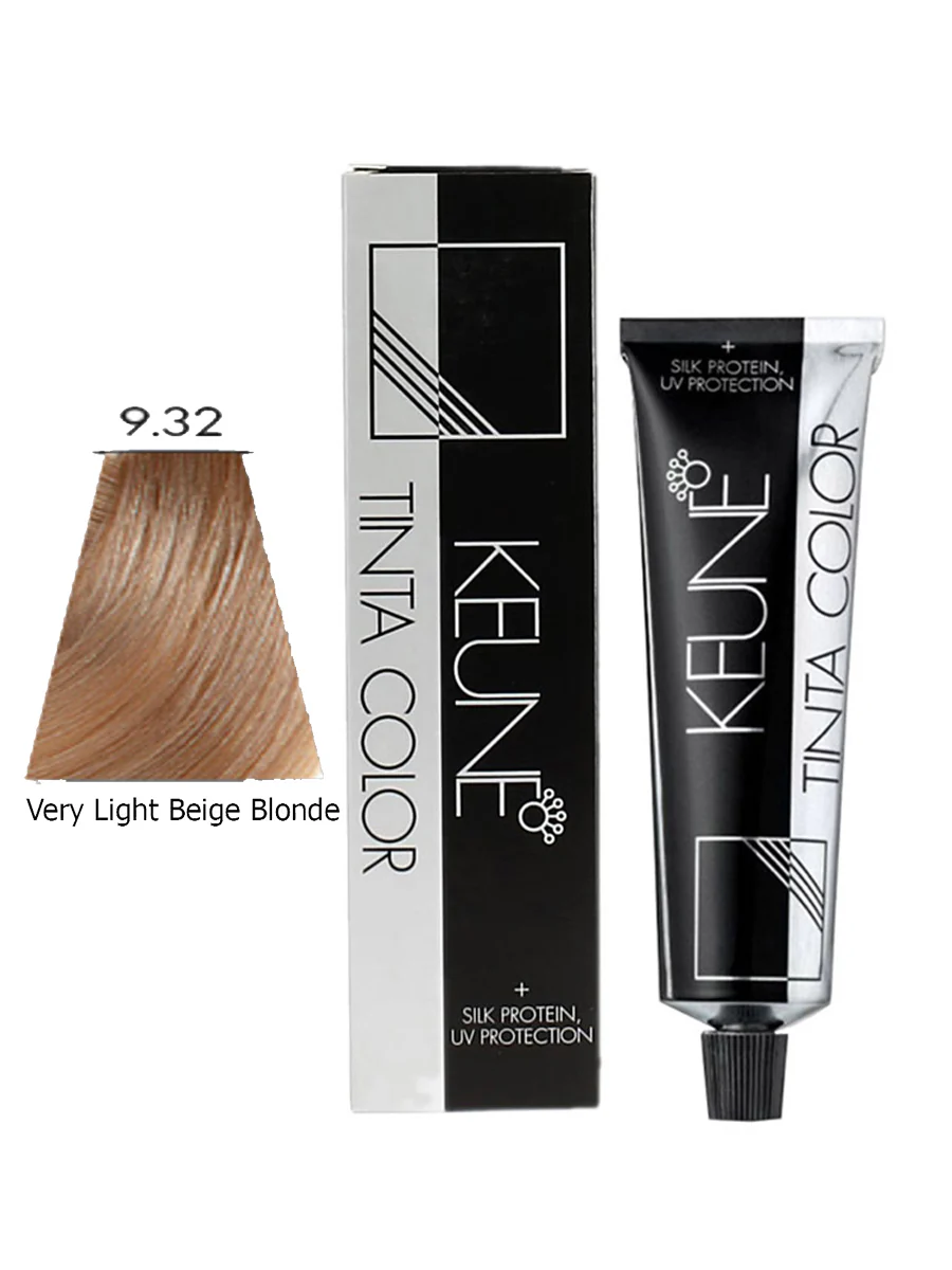Keune Tinta Hair Color 9.32 Very Light Beige Blonde