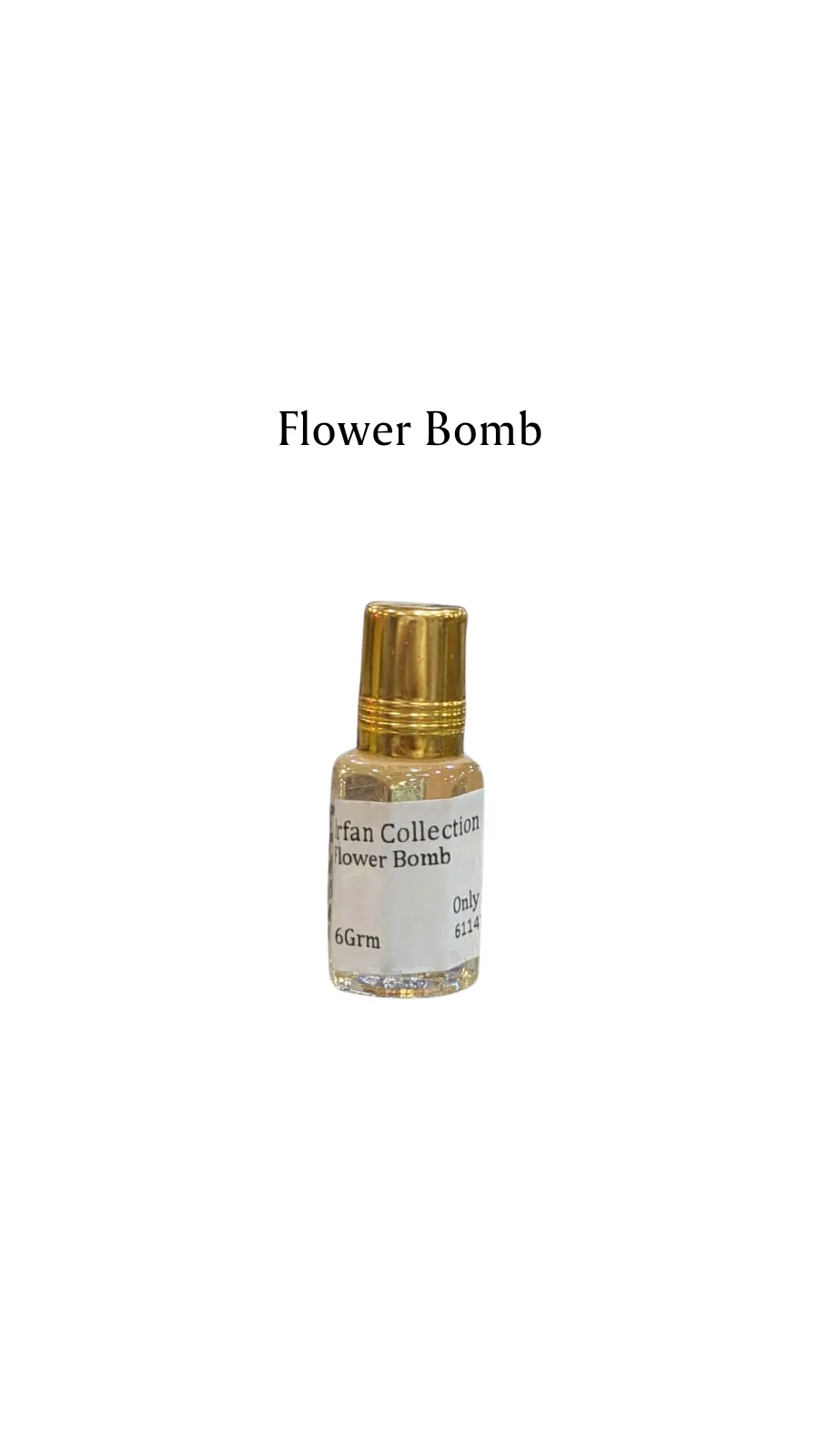Concentrated Perfume Oil Attar Flower Bomb Victor And Rolf Only Fragnance 6ML