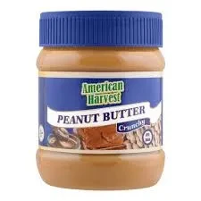 American Harvest Peanut Butter Chunky 340G