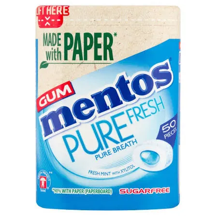 Mentos Gum Pure Breath Tropical 50s