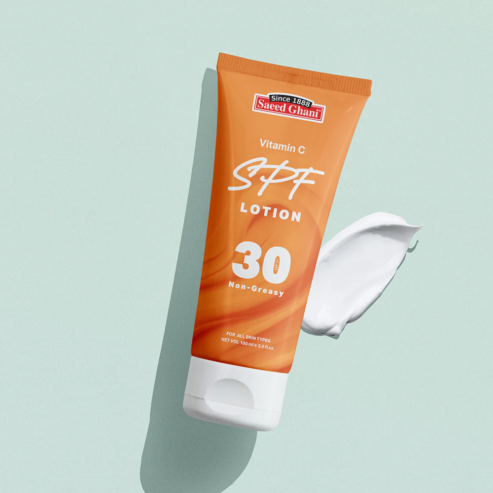 Saeed Ghani Lotion Vitamin C SPF30 Non-Greasy 100ML