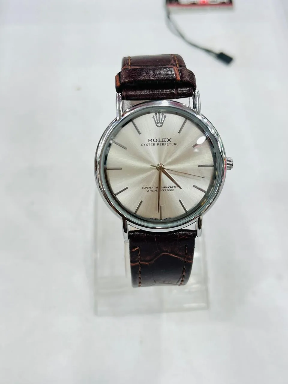 Gents Watch Mix Brand Leather Strip Small Dail
