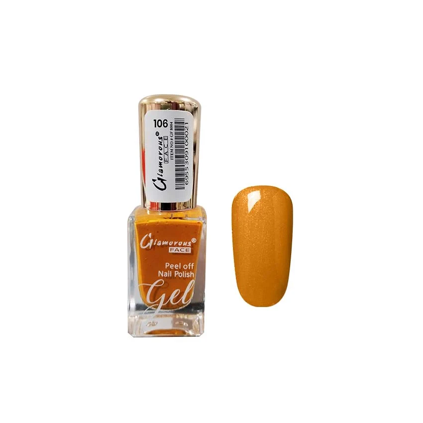 Glamorous Face Nail Polish 8004 Peel Off Gel 106