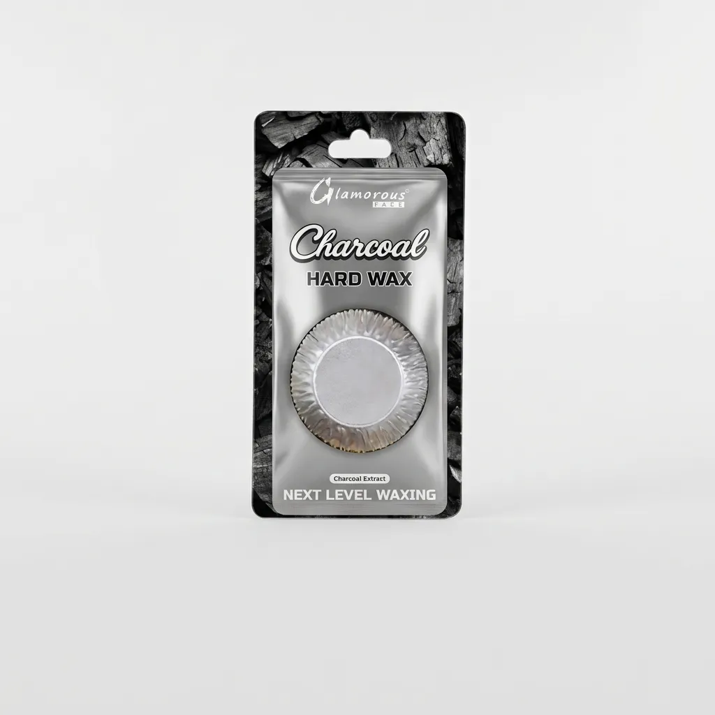 Glamorous Face Hard Wax Card Charcoal 50G