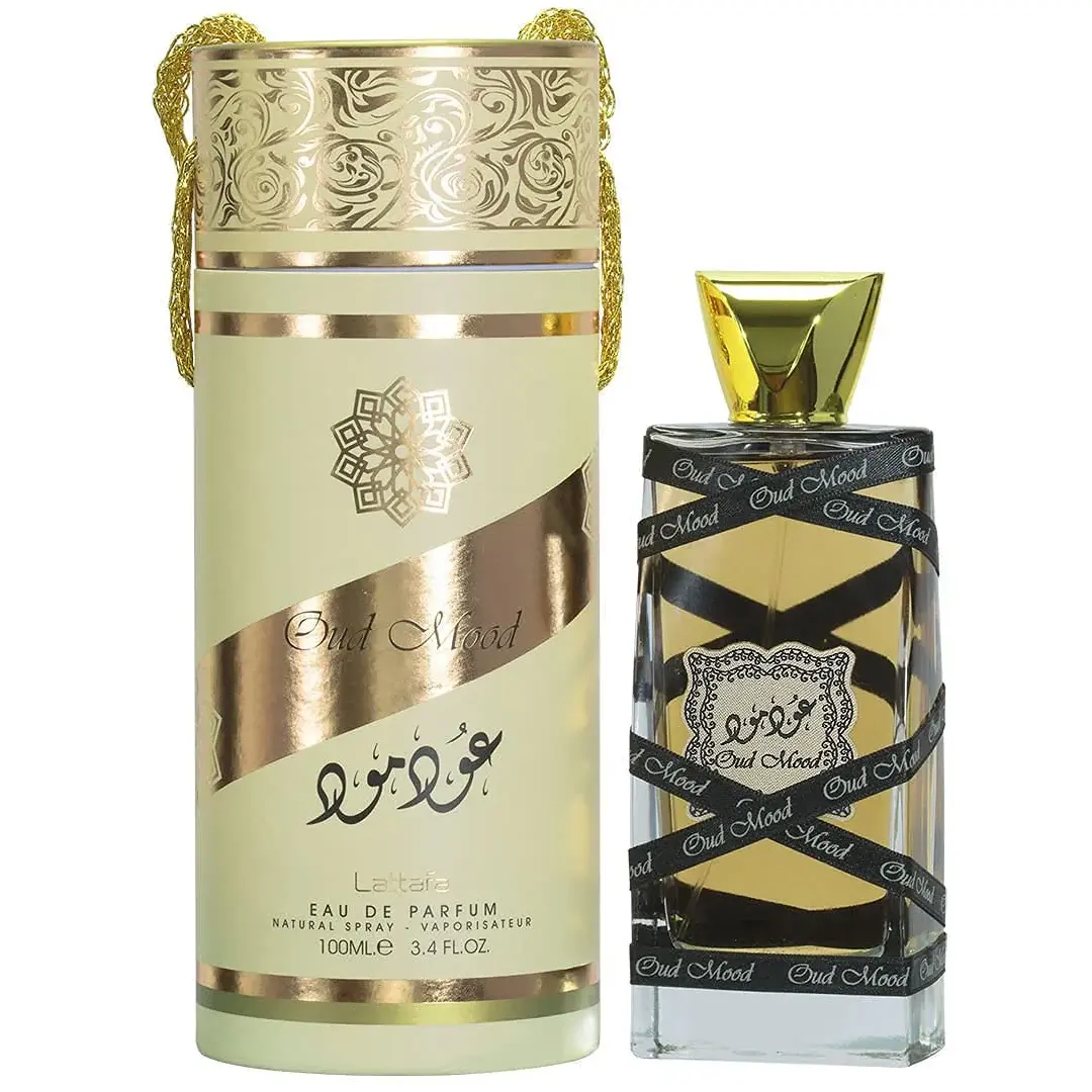 Lattafa Eau De Parfum Oud Mood Yellow Reguler 100ML
