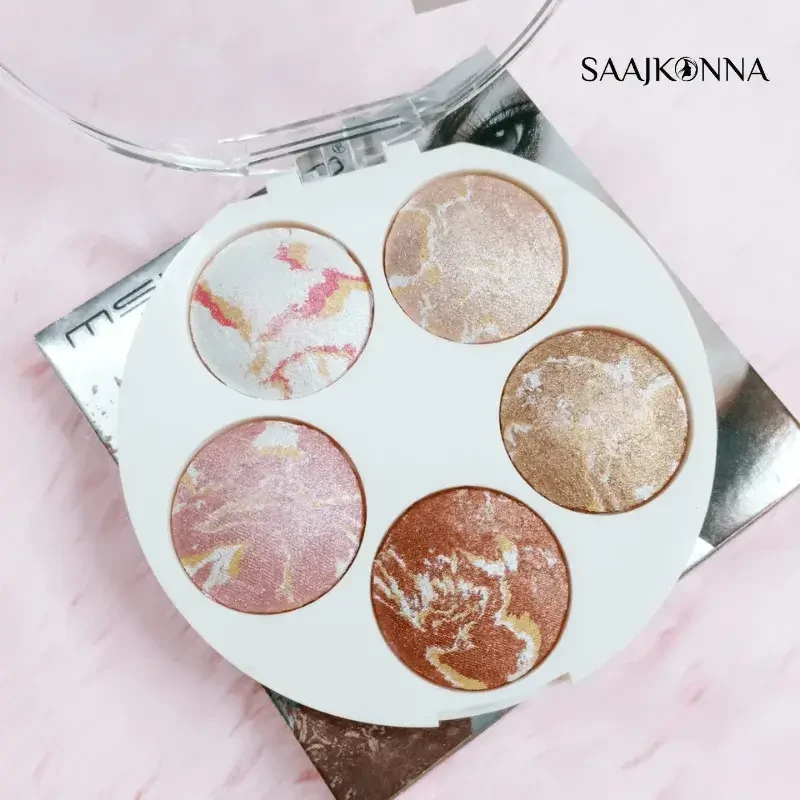 Msyaho 5CLR Blusher Highlighter 01