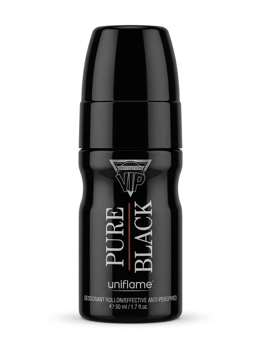 Uniflame Deodorant Roll On Pure Black 50ML