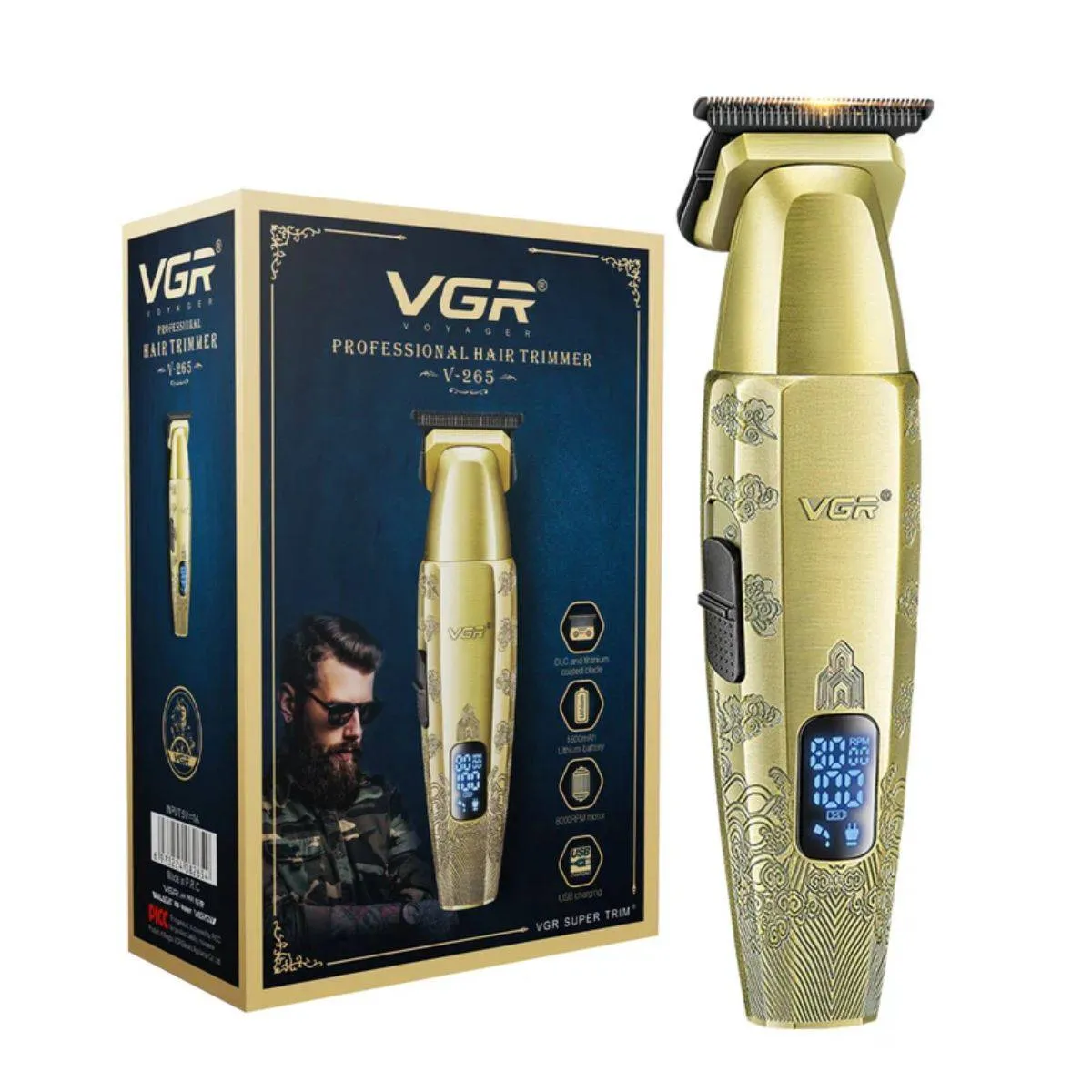 VGR Hair Trimmer 5in1 V-265