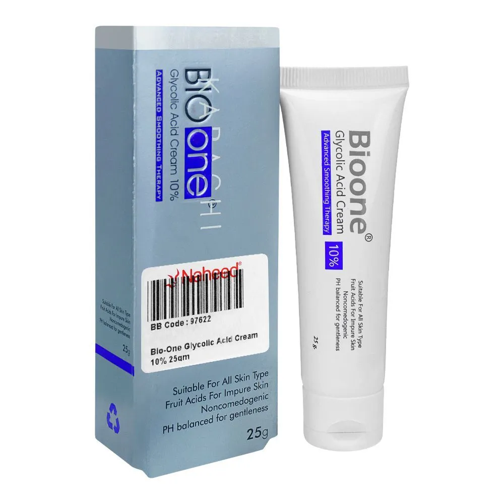 Bio One Cream Glycolic Acid 10% 25G