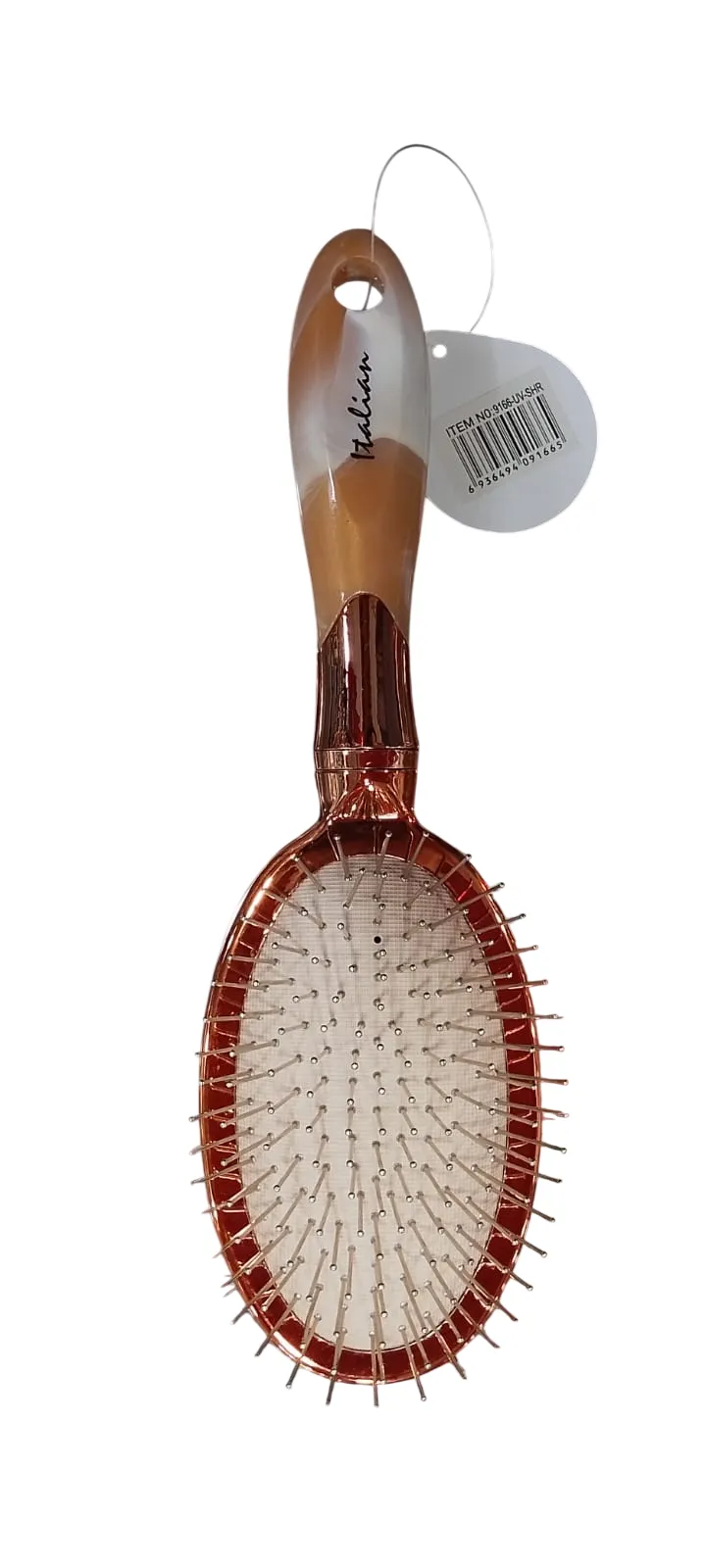 Italian Hair Brush Golden 9166UVSHR