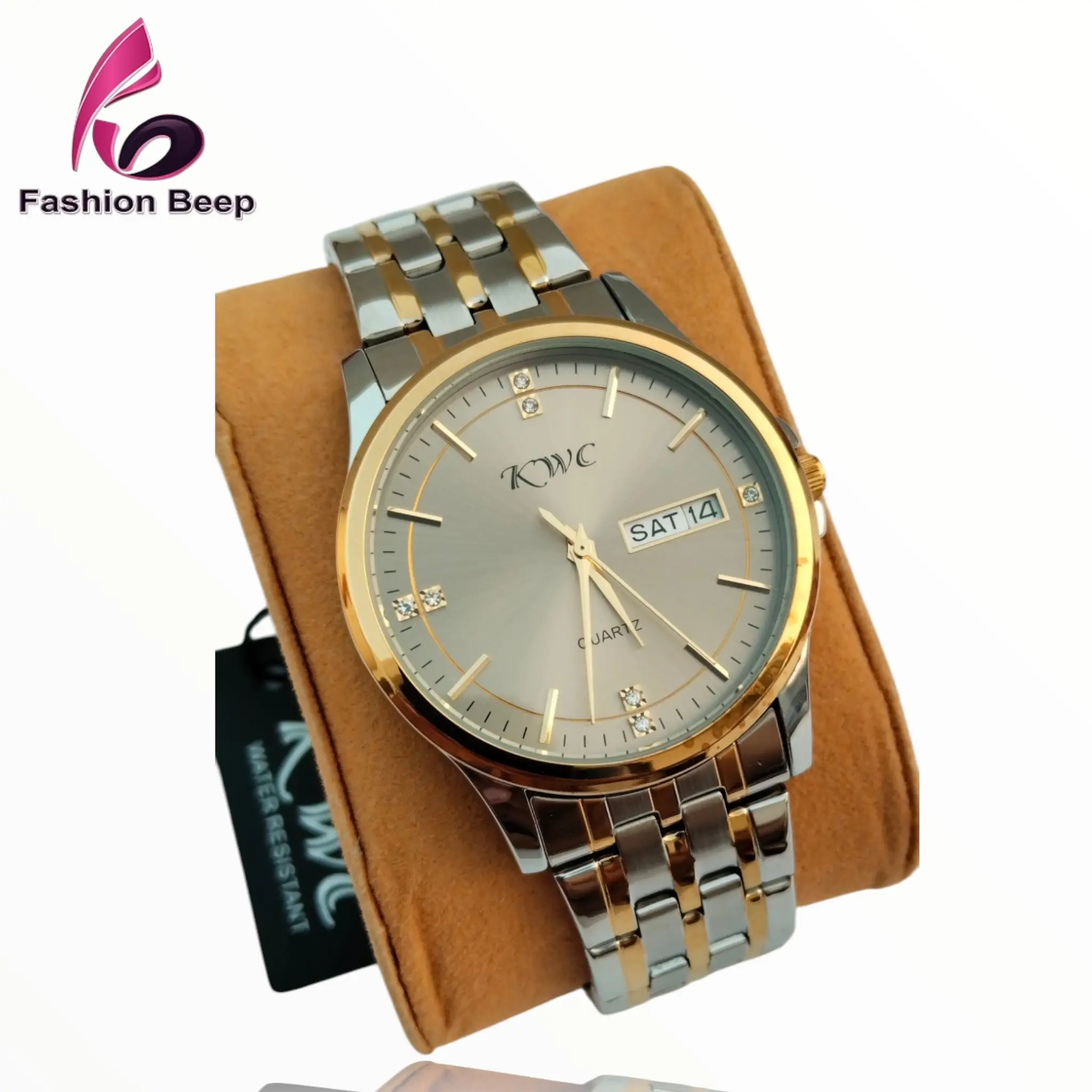 Gents Watch KWC Mix Color Chain And Dial