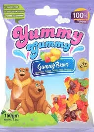 Yummy Gummy Jelly Pouch Gummy Bears 150G