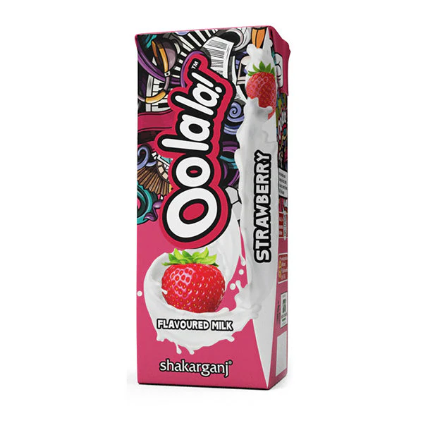Oolala Juice Flavoured Milk Strawberry 250ML