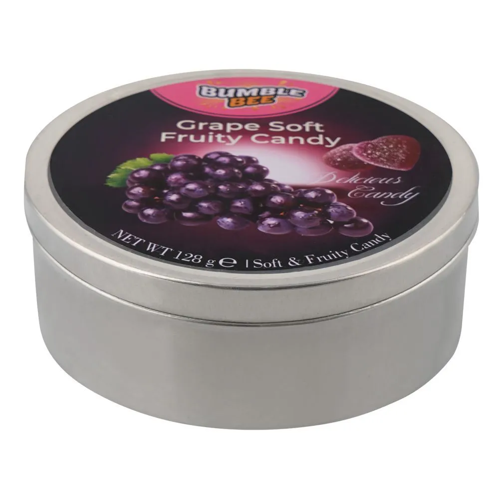 Bumble Bee Candy Grape Soft Fruity Tin 128G