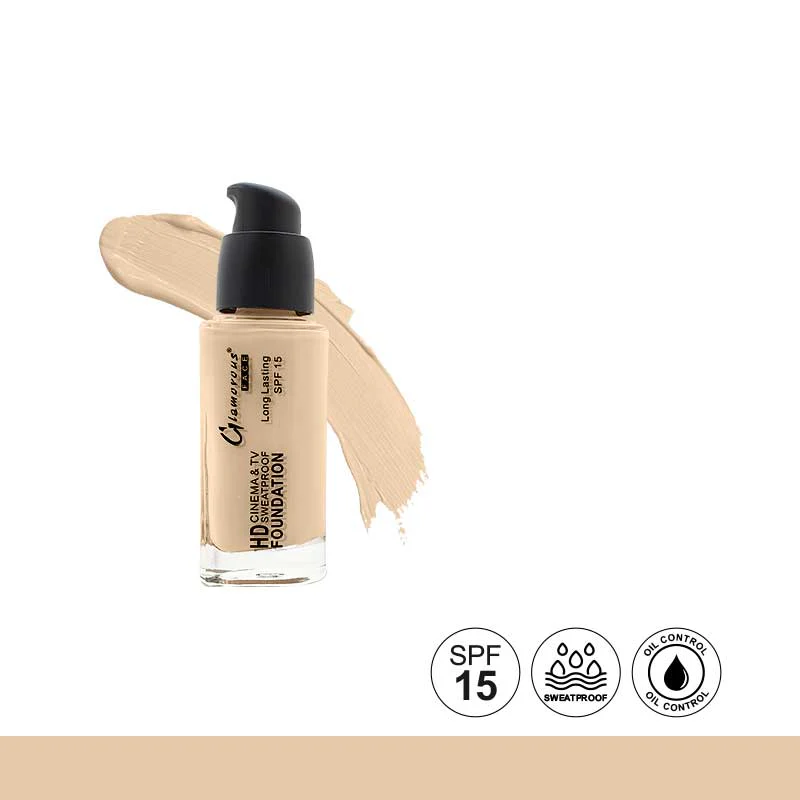 Glamorous Face Foundation 7822 02A Beige 25ML