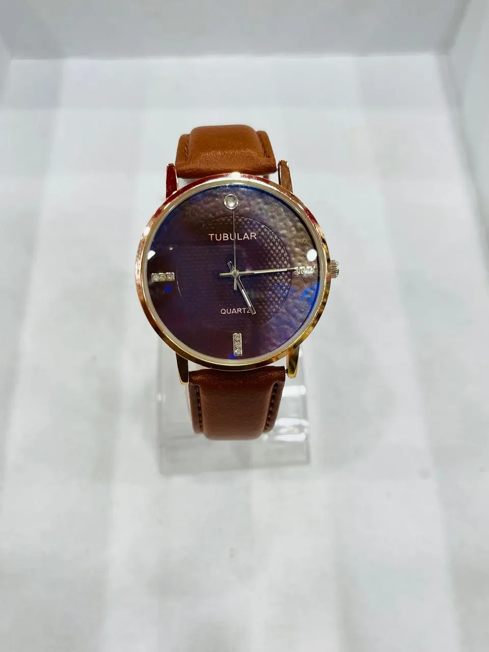 Gents Watch Tomi And Tubular Leather Strip
