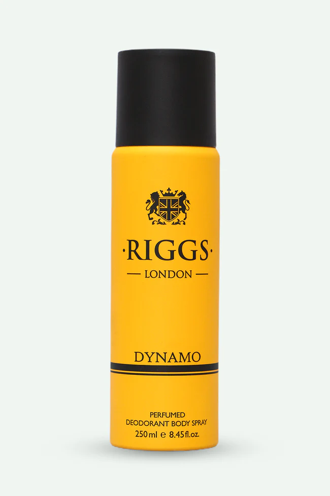 Riggs London Deodorant Body Spray Dynamo 250ML