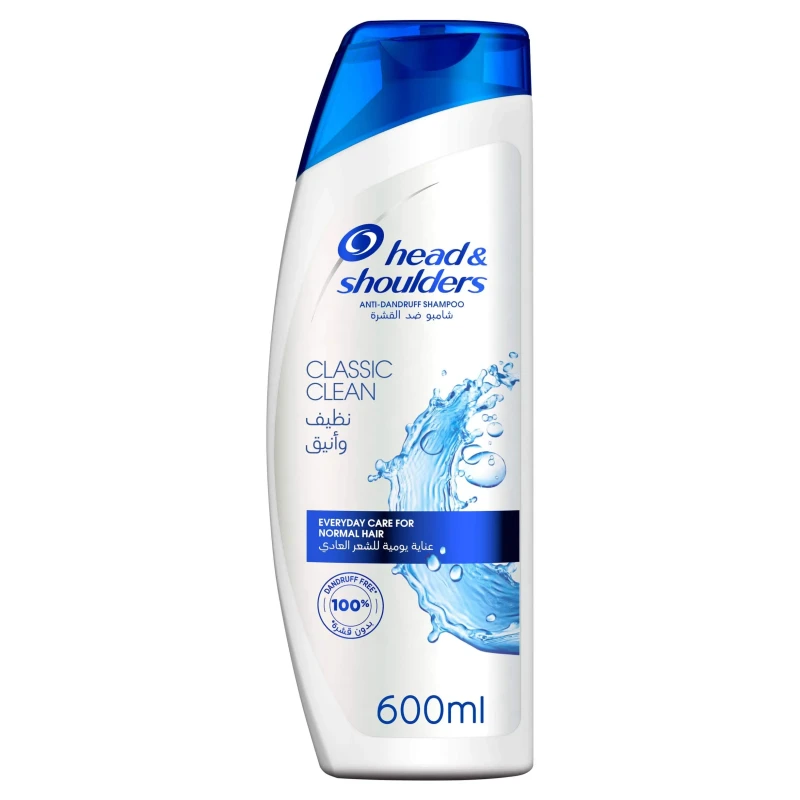 Head And Shoulders Shampoo Saudi-Arabia Classic Clean 600ML