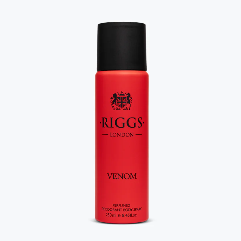 Riggs London Deodorant Body Spray Venom 250ML